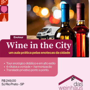 WINE in the City | Aula-tour em Enotecas da cidade