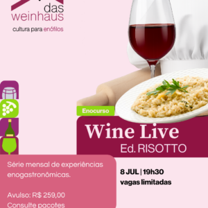 WINE LIVE | Série mensal enogastronômica